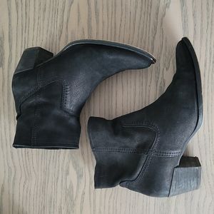 SOLD.  Dolce Vita black ankle boots